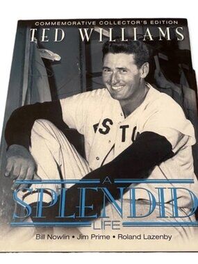 Ted William A Splendid Life SC book Commemorative Collector's Edition NEW